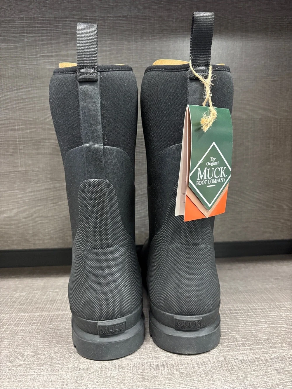 Women's Muck Chore Classic Mid Boots (Black) - Size 9